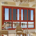 Aluminium casement doors windows with screen in china